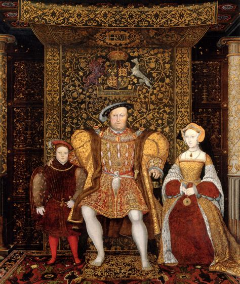 king henry viii family painting.